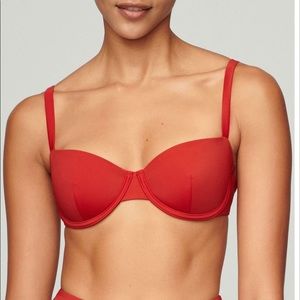 NEW WITH TAGS CUUP “BALCONETTE” SWIM TOP SIZE 34G